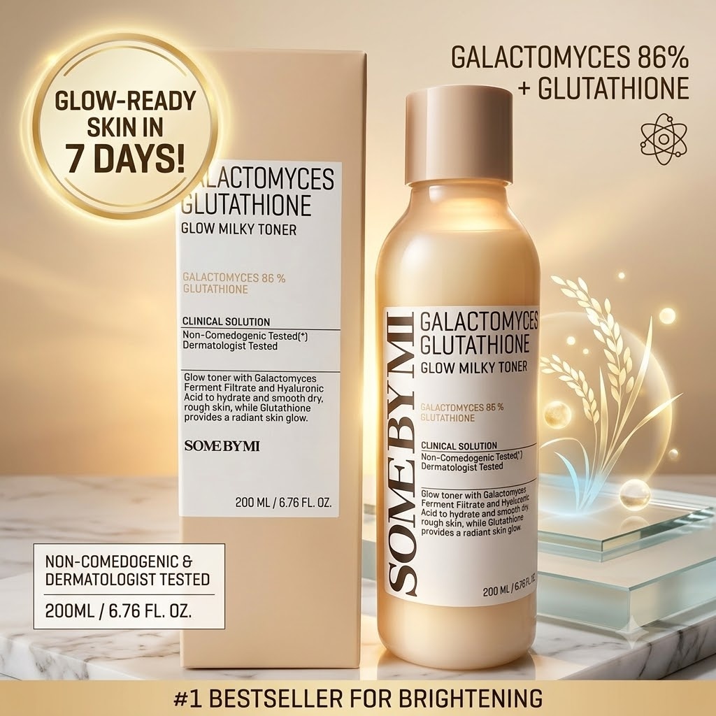 Skincare Some By Mi - تونر الحليب المضيء من سوم باي
