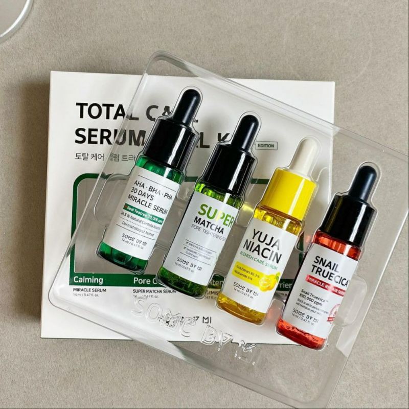 Skincare Some By Mi - مجموعة أدوات تجريبية مصل العناية بالكامل