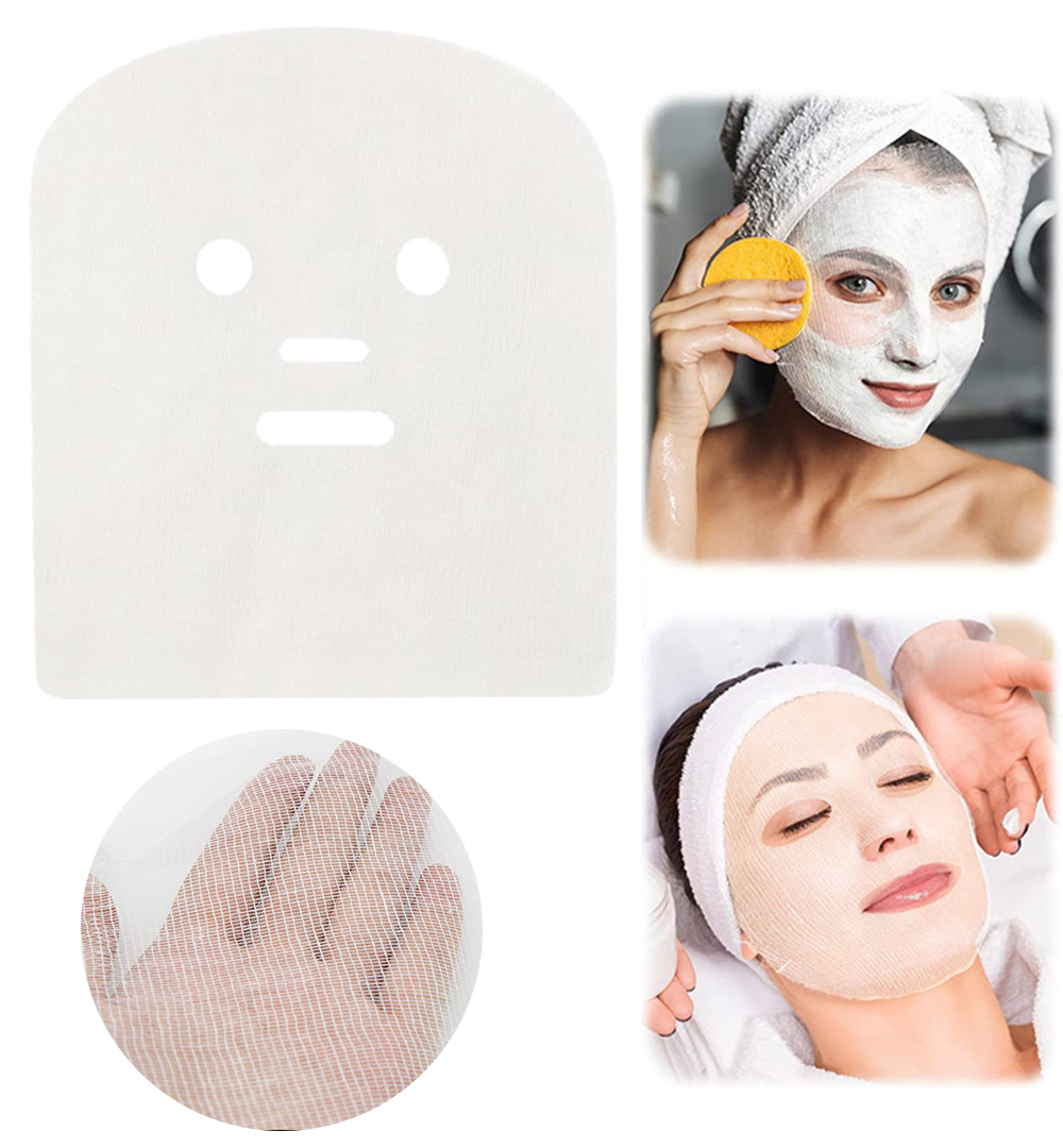 Skincare Viral Tiktok - 100/300 قطعة من أقنعة الشاش للوجه،