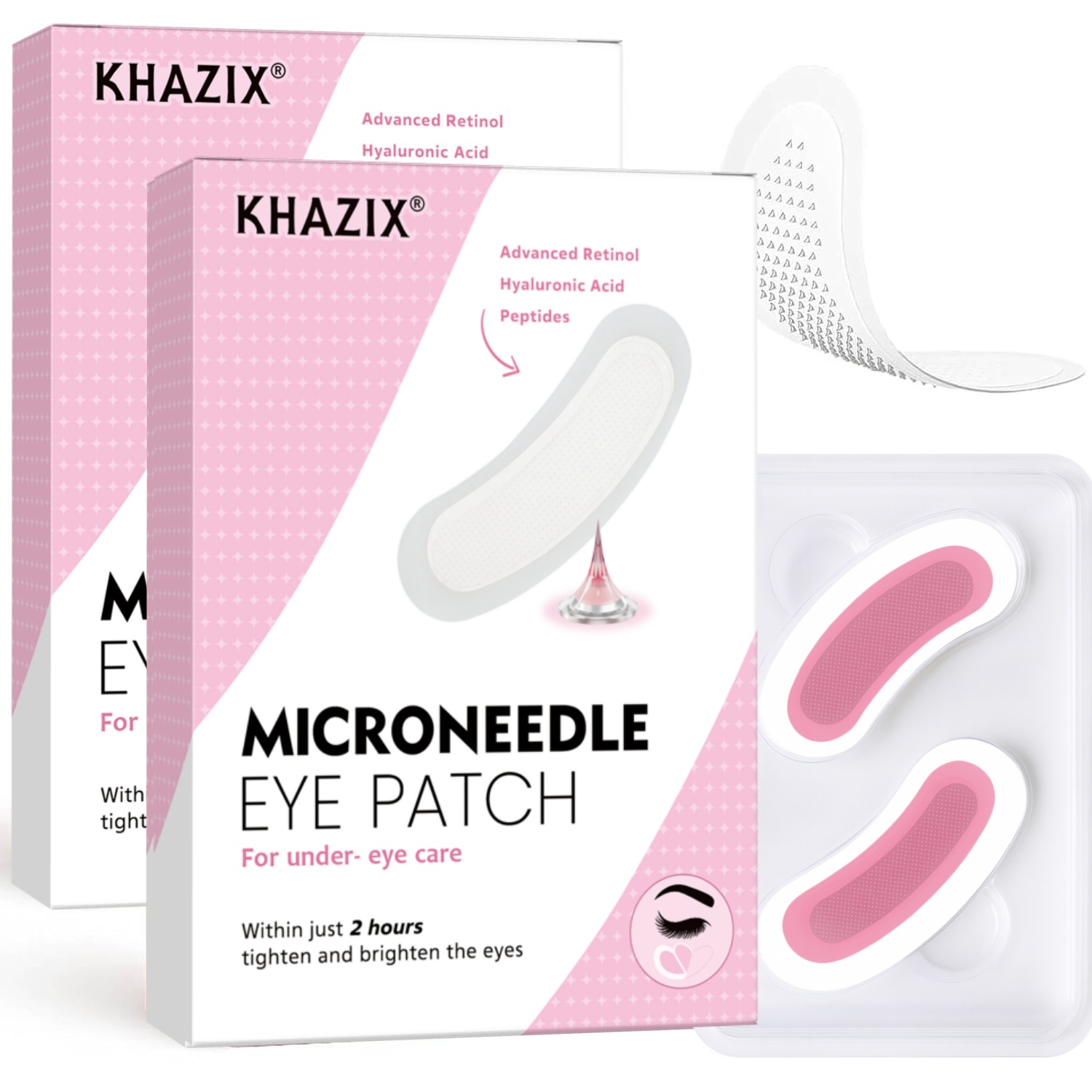 Eye Cream Peptide - لصقات العين بالريتينول والمايكرونيدل مع حمض