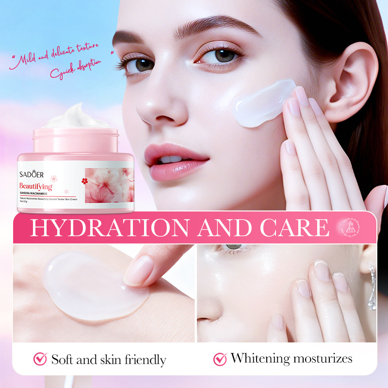 كريم وجه ساكورا نياسيناميد من  - مراجعة Skincare Niacinamide وسعره