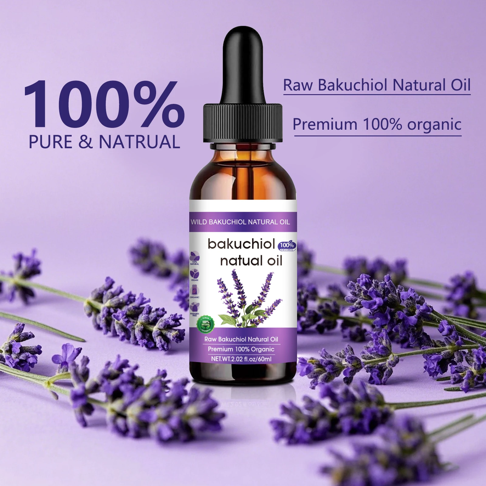 زيت الوجه النباتي المضاد للشيخ - مراجعة Bakuchiol Retinol Alternative وسعره