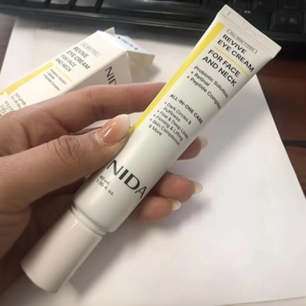 كريم العين الكوري نيدا ريفايف  - مراجعة Eye Cream Peptide وسعره