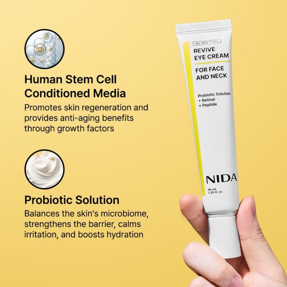 كريم العين الكوري نيدا ريفايف  - مراجعة Eye Cream Peptide وسعره