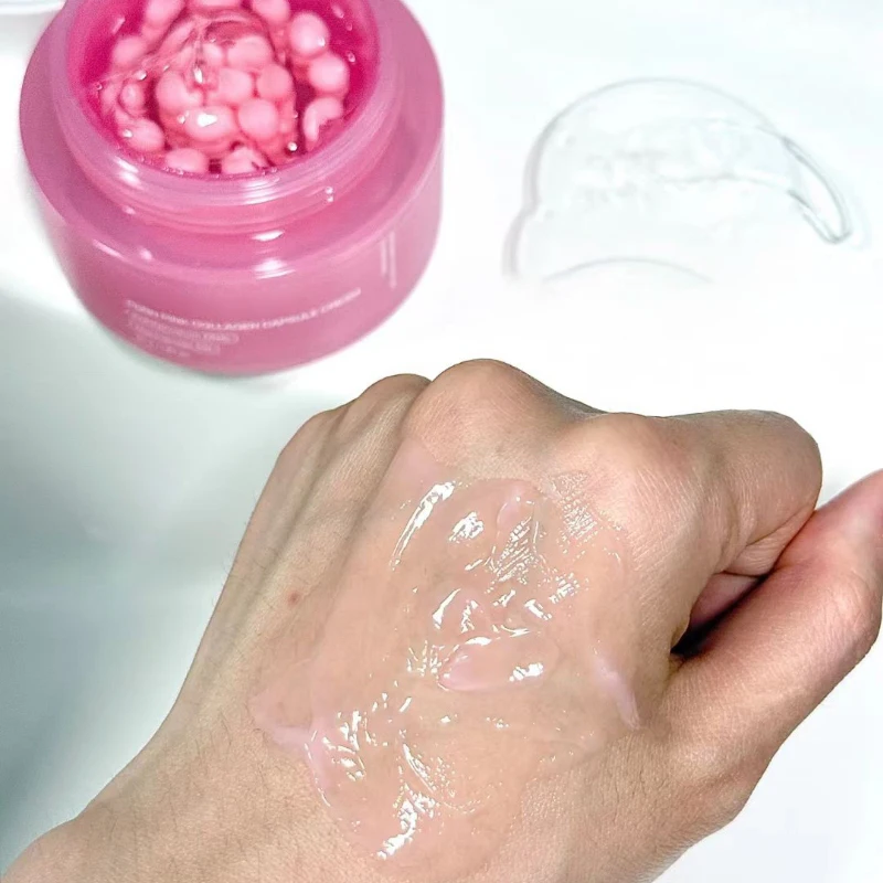 كريم كبسولات الكولاجين الوردي  - مراجعة Skincare Niacinamide وسعره