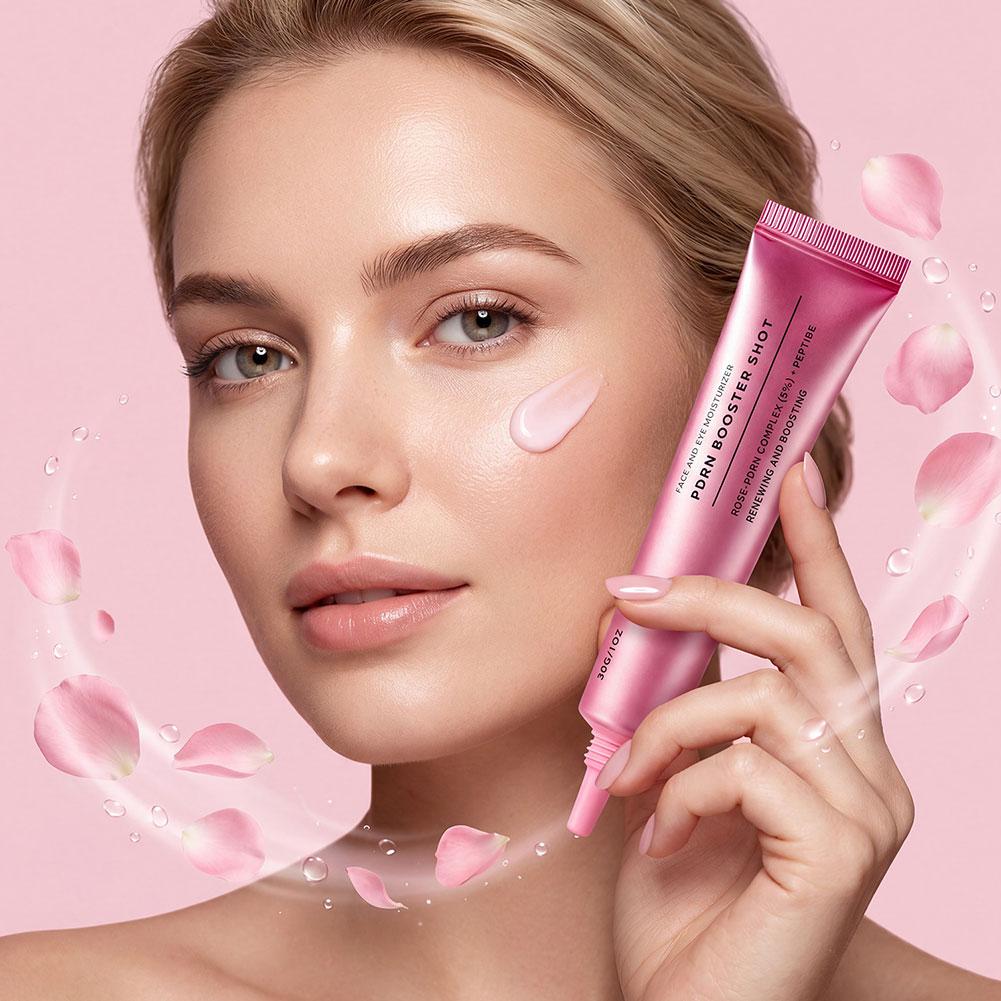 كريم الوجه بالورد وPDRN يغذي ا - مراجعة Eye Cream Peptide وسعره