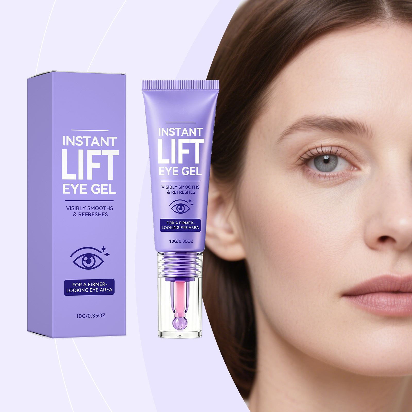 جل للعين لرفع البشرة فورًا، يج - مراجعة Eye Cream Peptide وسعره