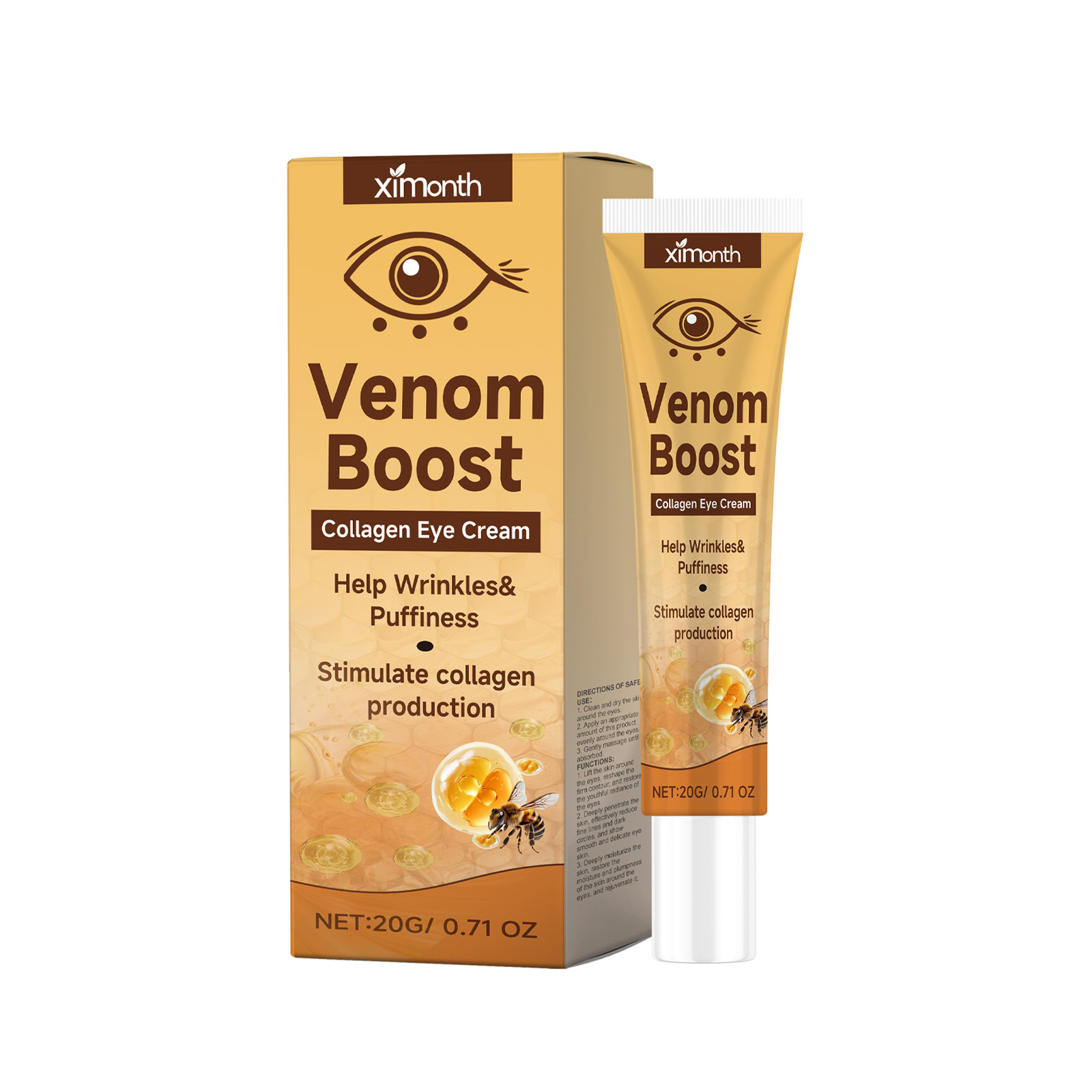 النحل الببتيد البروتين ثبات كر - مراجعة Eye Cream Peptide وسعره