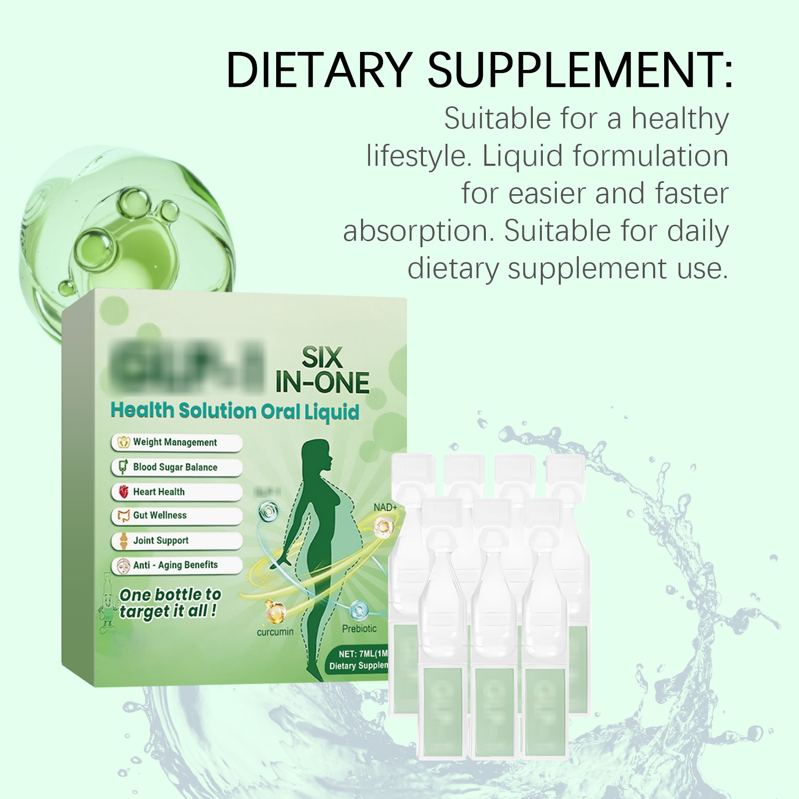 GLP-1 ستة في واحد قطرات التخسي - مراجعة Skincare X7 وسعره