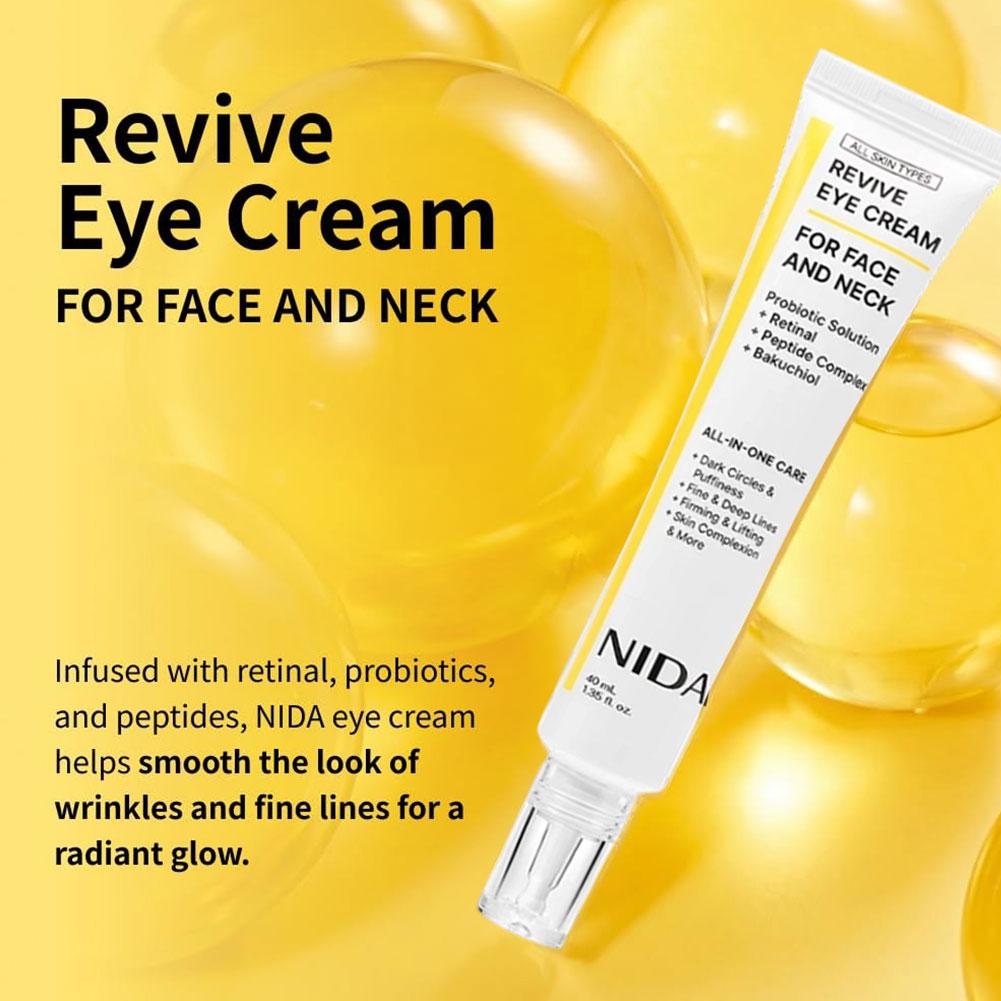 كريم نيدا المرطب + واقي من الش - مراجعة Eye Cream Peptide وسعره