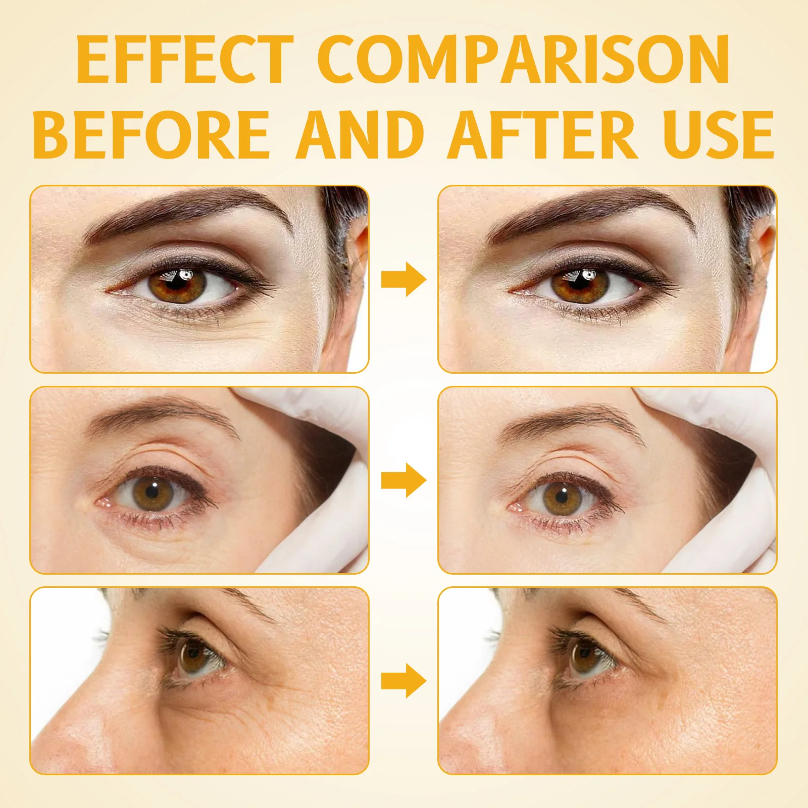 حل الدائرة الداكنة والانتفاخ:  - مراجعة Eye Cream Peptide وسعره