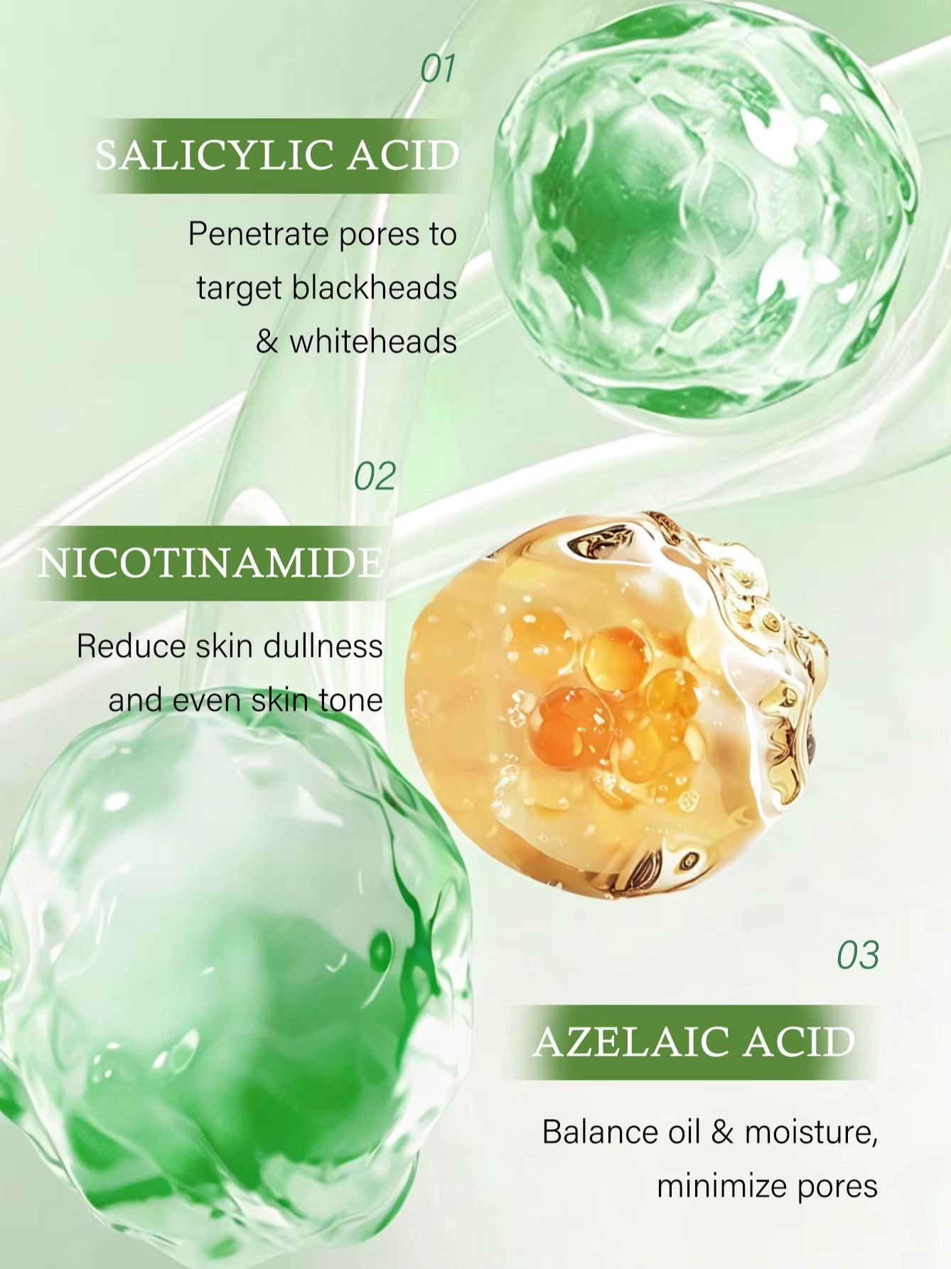 قناع تنظيف بحمض الساليسيليك 15 - مراجعة Skincare Niacinamide وسعره